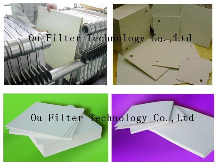 Depth filter sheets and filter pads